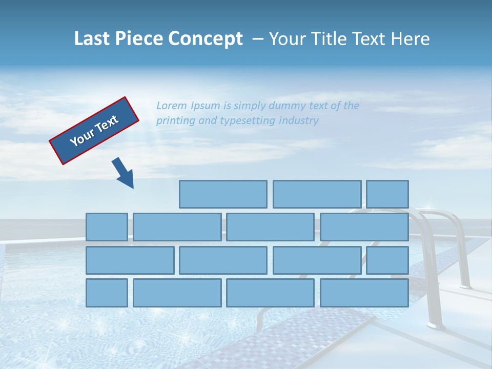 Sunlight Sky Idyllic PowerPoint Template