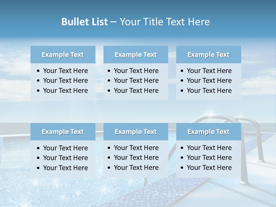 Sunlight Sky Idyllic PowerPoint Template