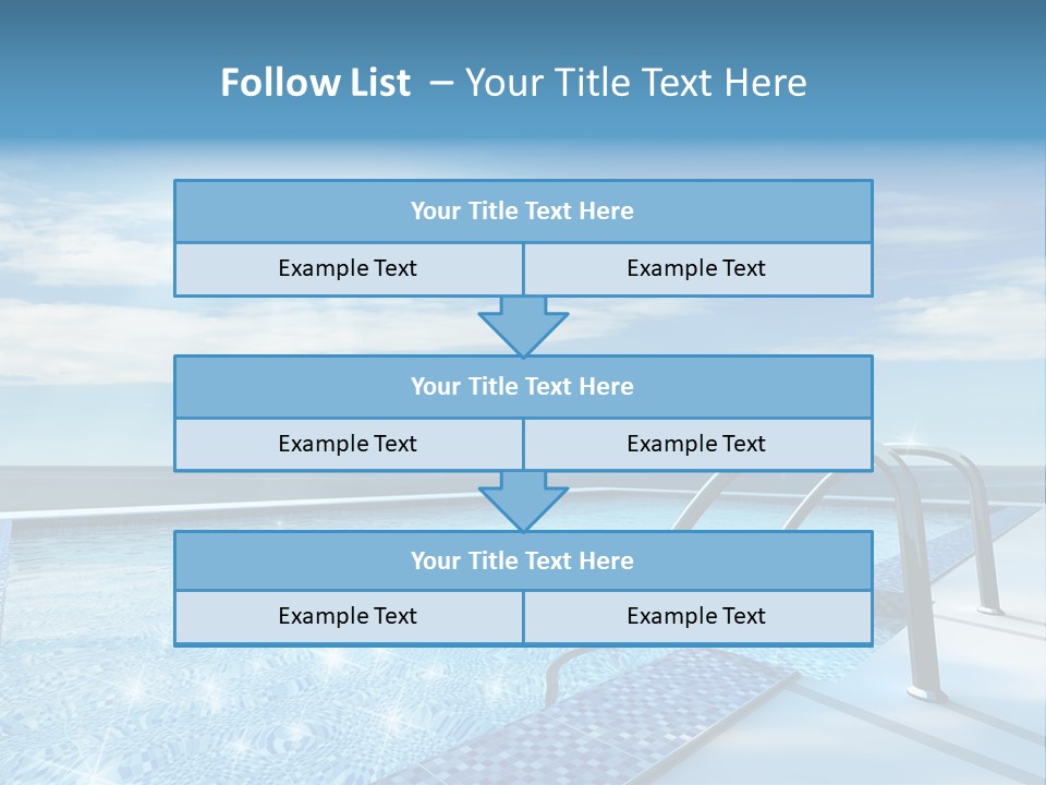 Sunlight Sky Idyllic PowerPoint Template