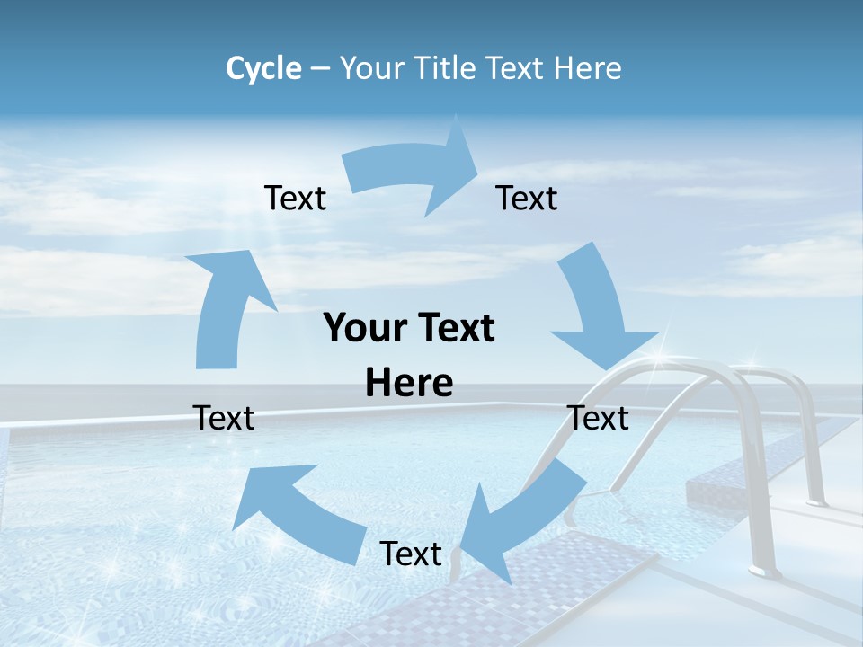 Sunlight Sky Idyllic PowerPoint Template
