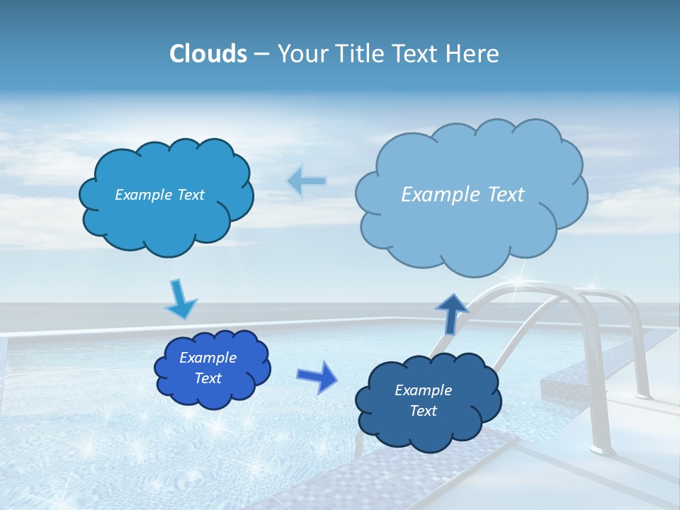 Sunlight Sky Idyllic PowerPoint Template