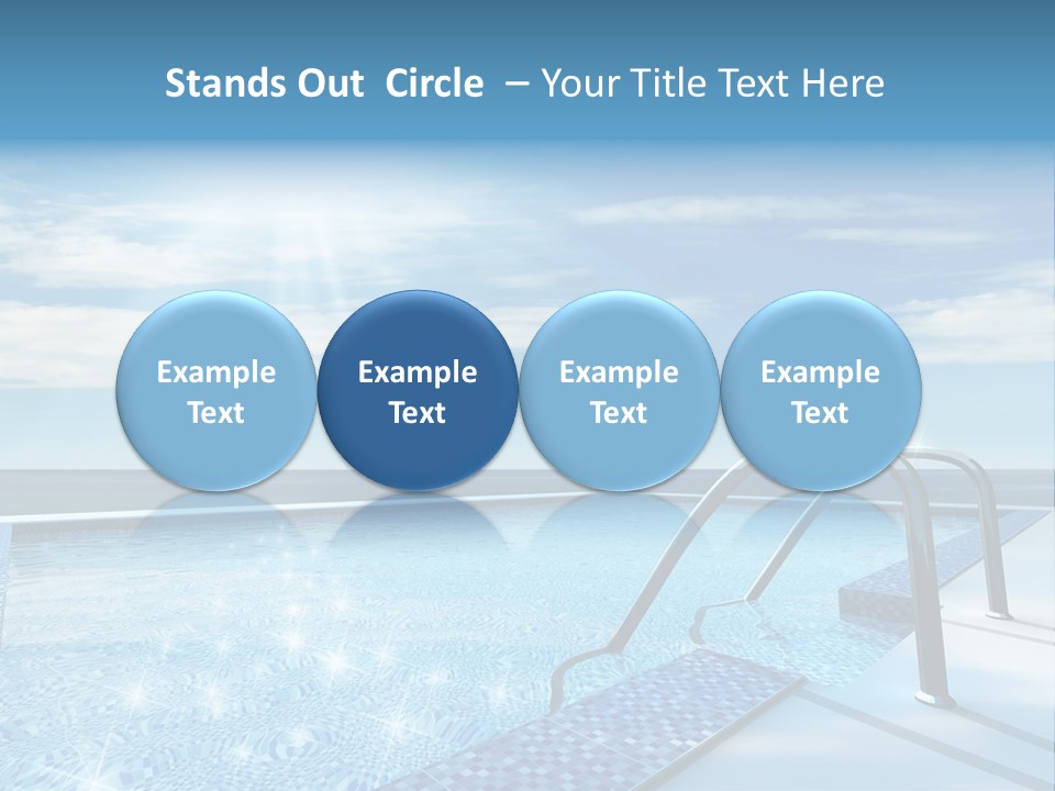 Sunlight Sky Idyllic PowerPoint Template