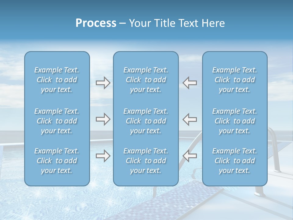Sunlight Sky Idyllic PowerPoint Template