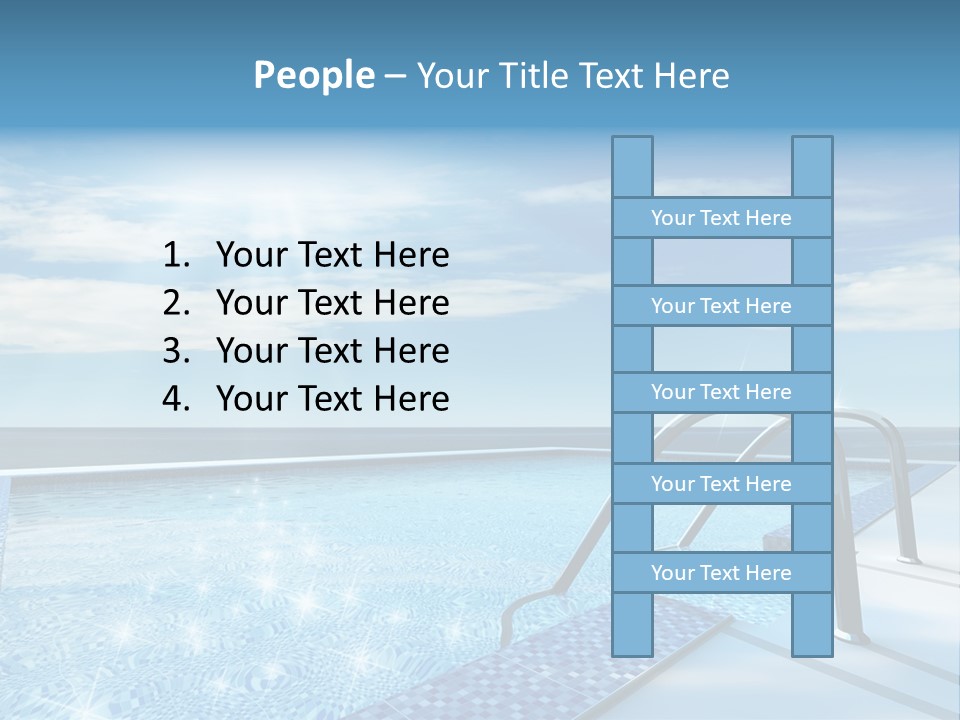 Sunlight Sky Idyllic PowerPoint Template
