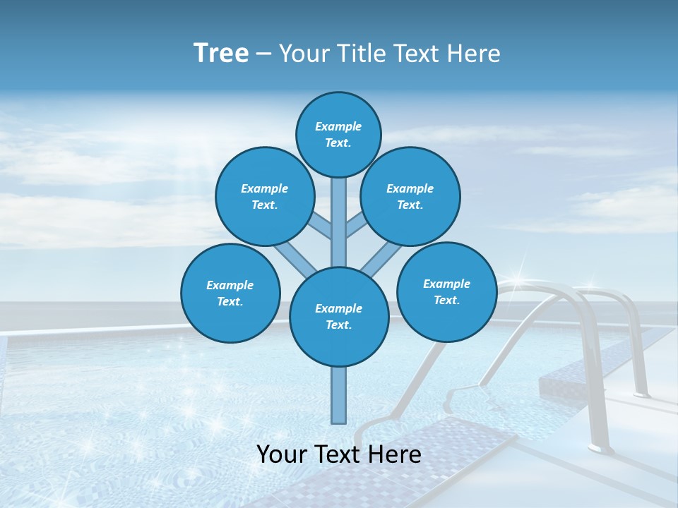 Sunlight Sky Idyllic PowerPoint Template