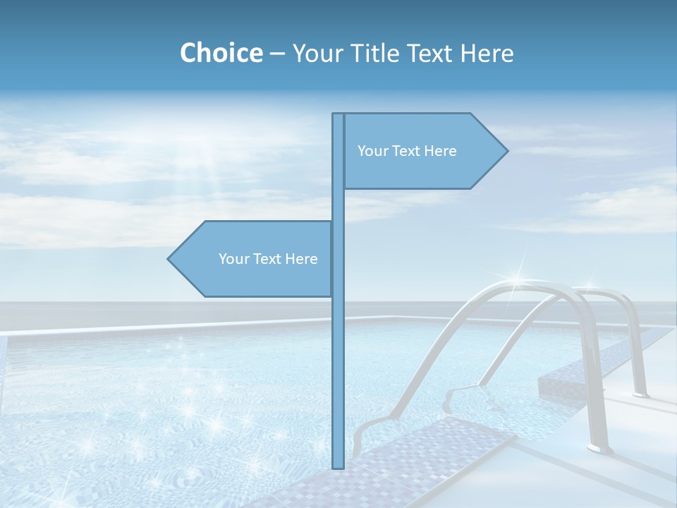 Sunlight Sky Idyllic PowerPoint Template