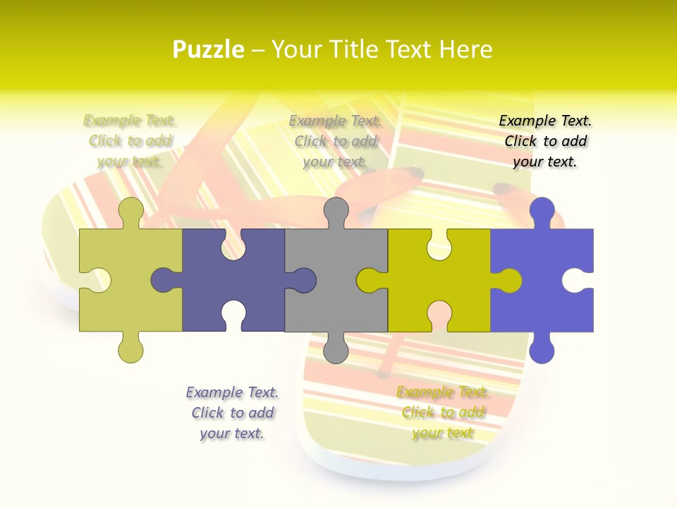 Sandy Tropical Relaxation PowerPoint Template