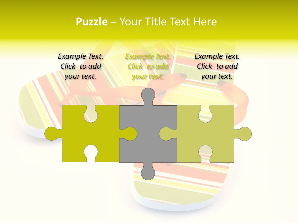 Sandy Tropical Relaxation PowerPoint Template