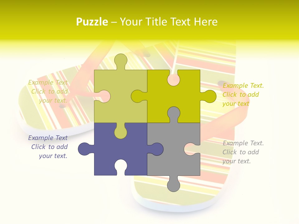 Sandy Tropical Relaxation PowerPoint Template