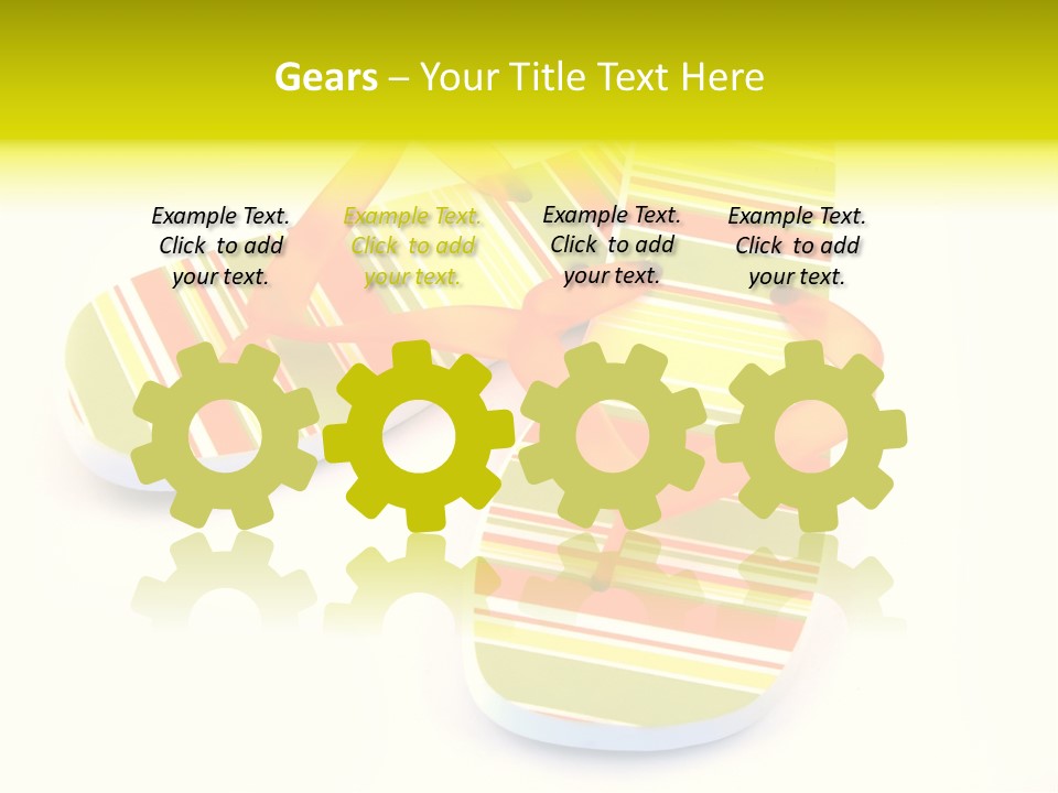 Sandy Tropical Relaxation PowerPoint Template