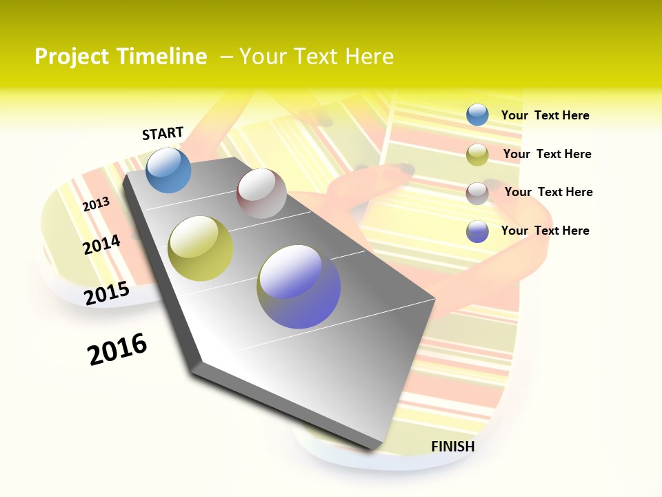 Sandy Tropical Relaxation PowerPoint Template