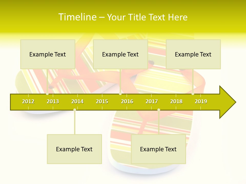 Sandy Tropical Relaxation PowerPoint Template