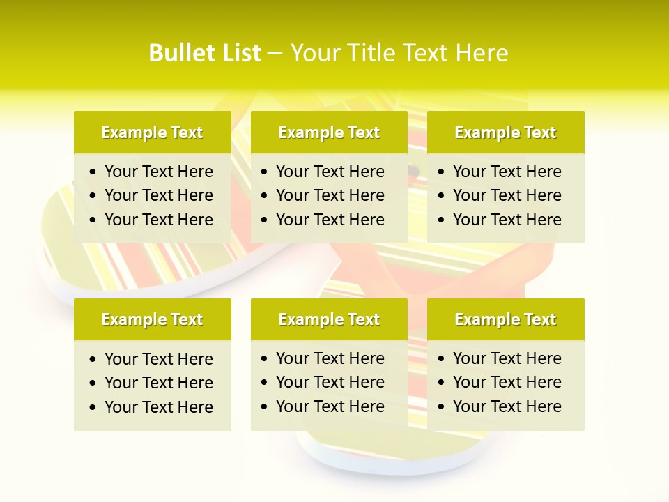 Sandy Tropical Relaxation PowerPoint Template