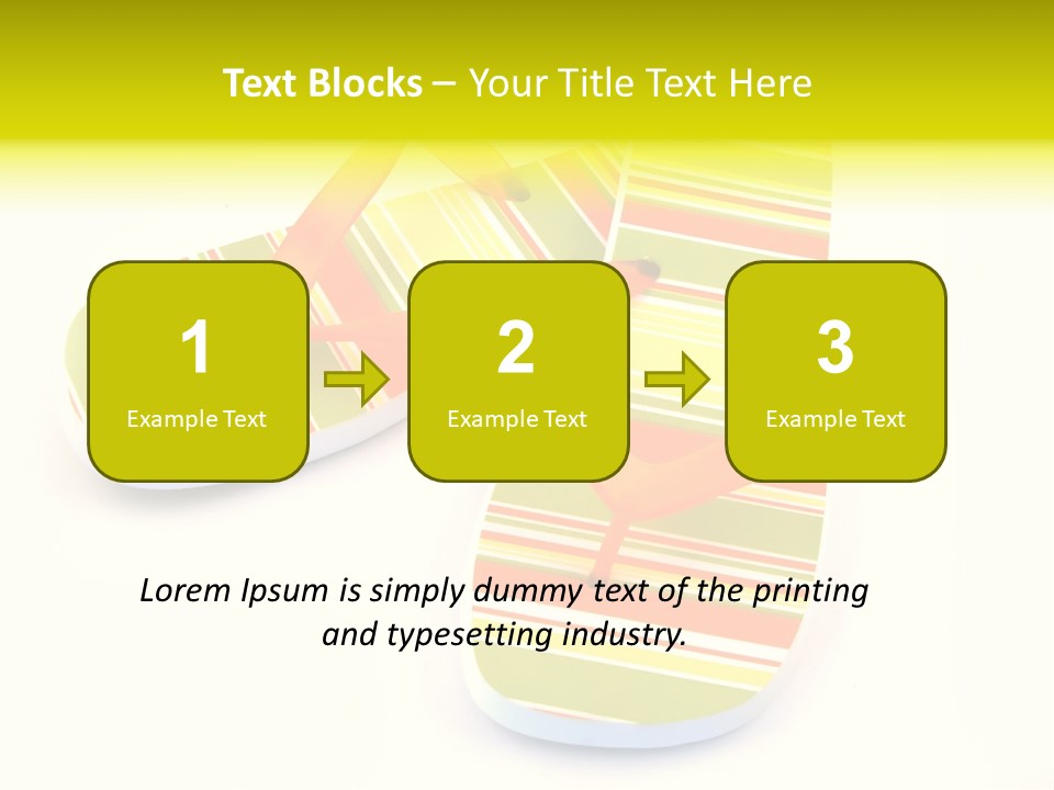 Sandy Tropical Relaxation PowerPoint Template