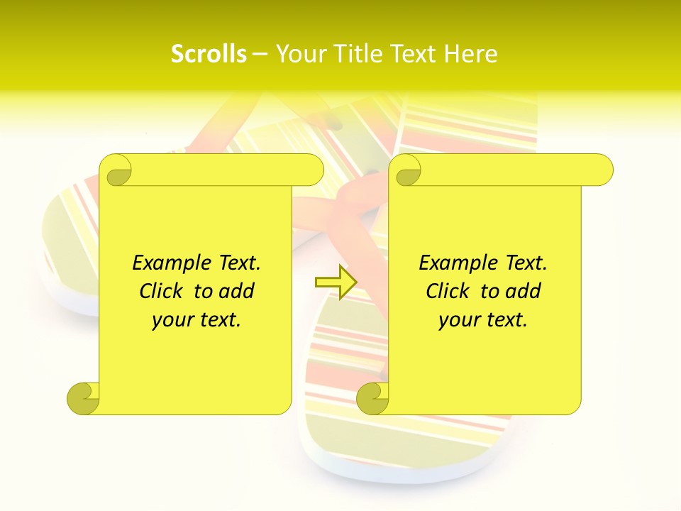 Sandy Tropical Relaxation PowerPoint Template