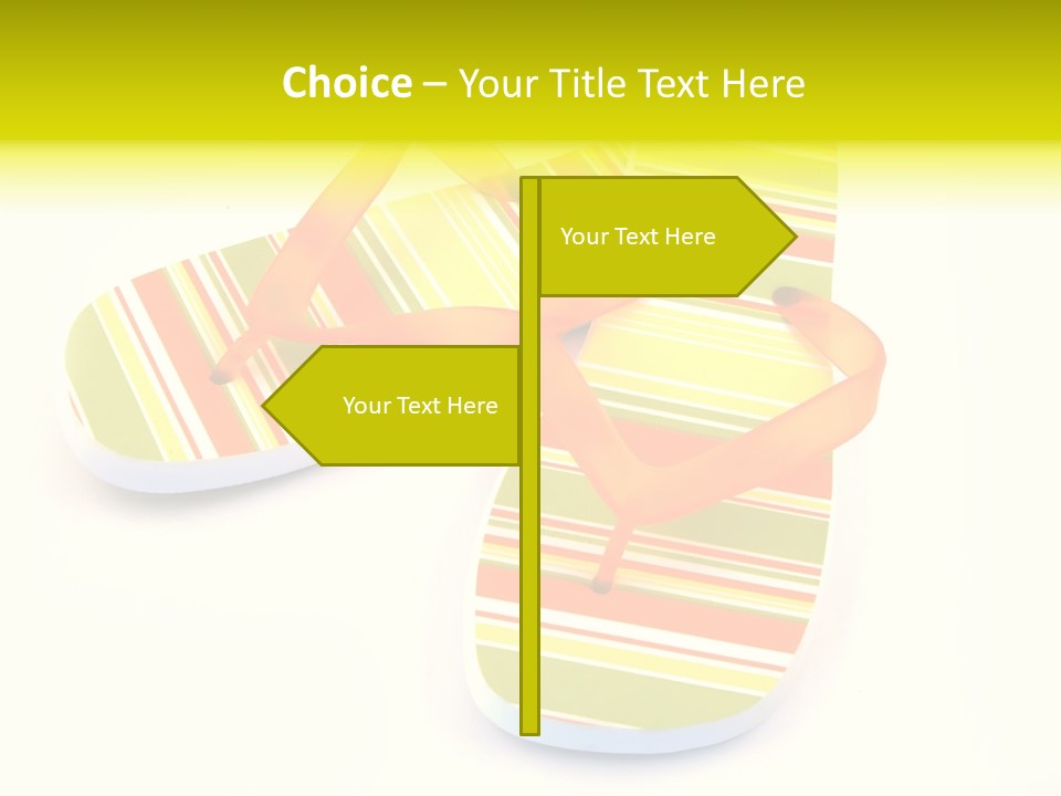 Sandy Tropical Relaxation PowerPoint Template
