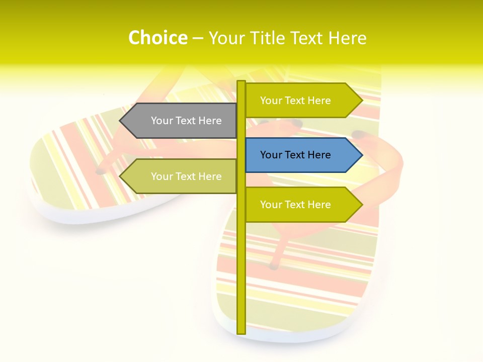 Sandy Tropical Relaxation PowerPoint Template