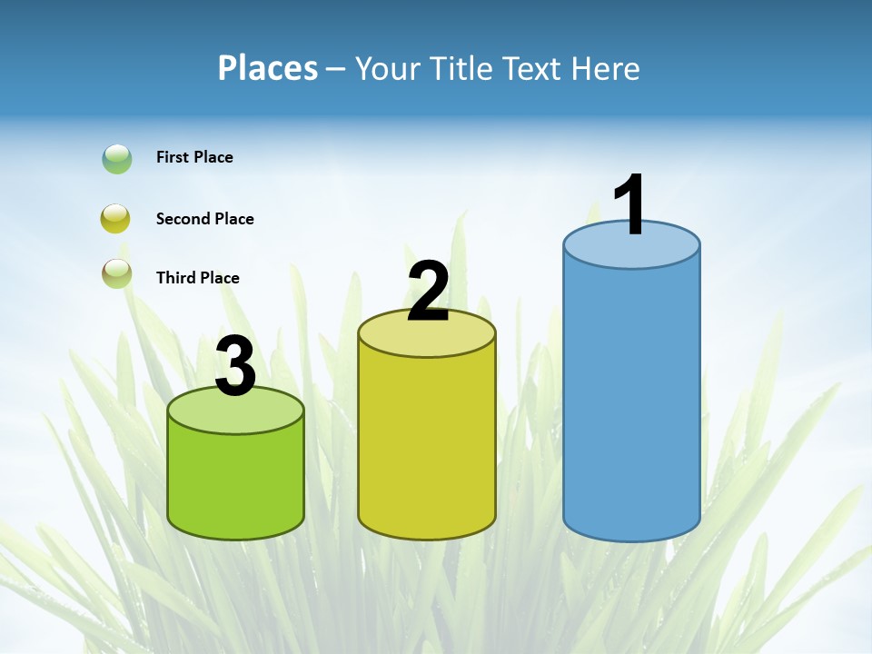 Copy Space Stem Natural PowerPoint Template
