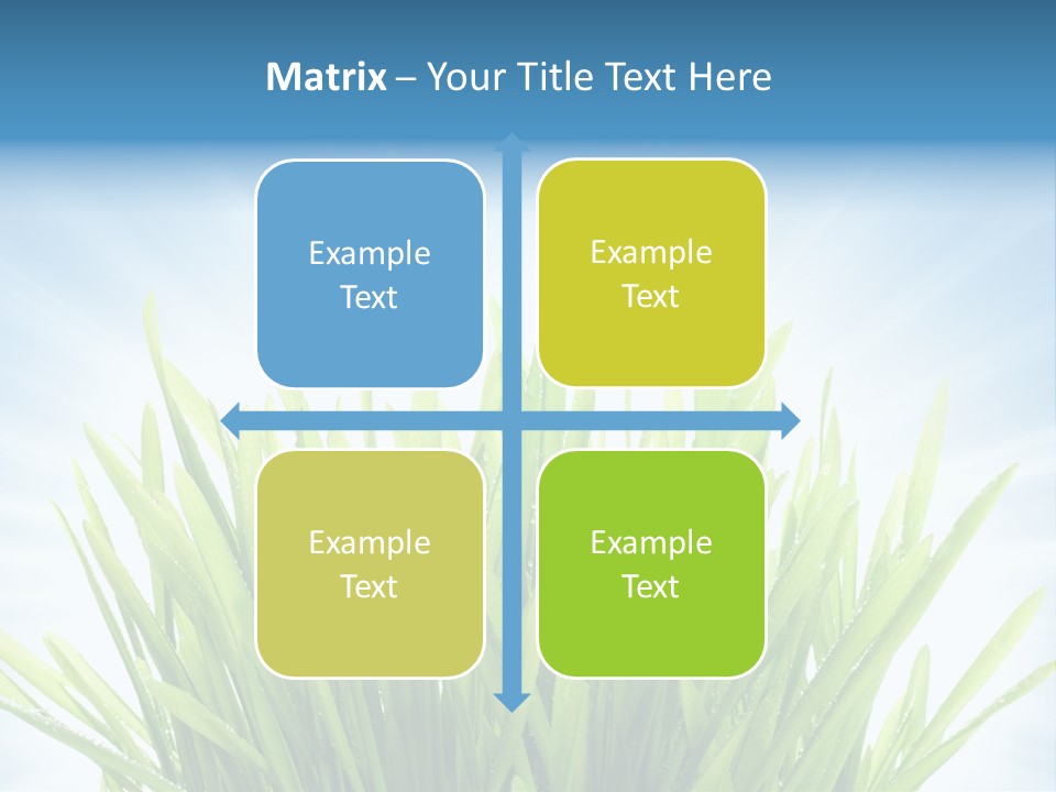 Copy Space Stem Natural PowerPoint Template