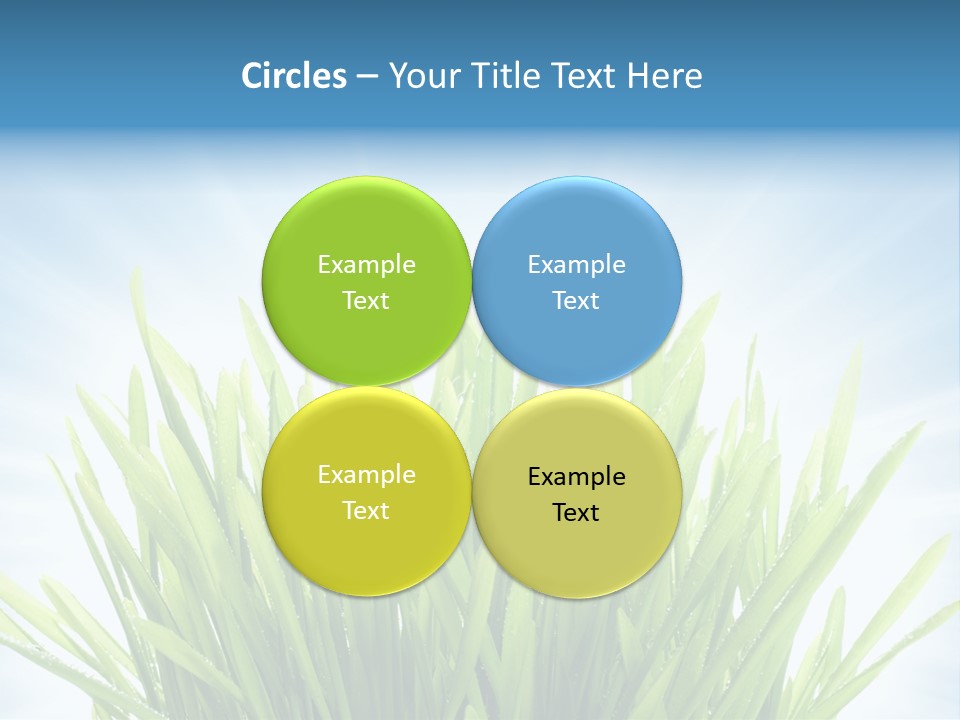 Copy Space Stem Natural PowerPoint Template