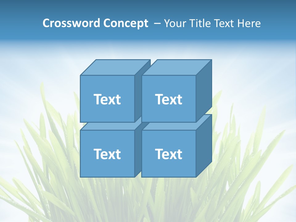 Copy Space Stem Natural PowerPoint Template