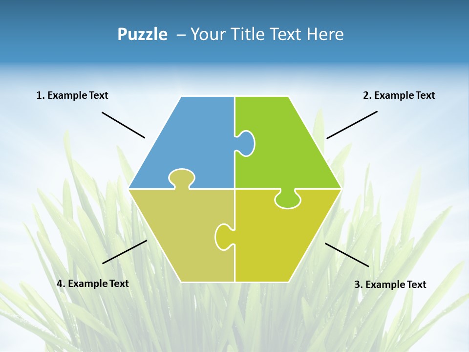 Copy Space Stem Natural PowerPoint Template