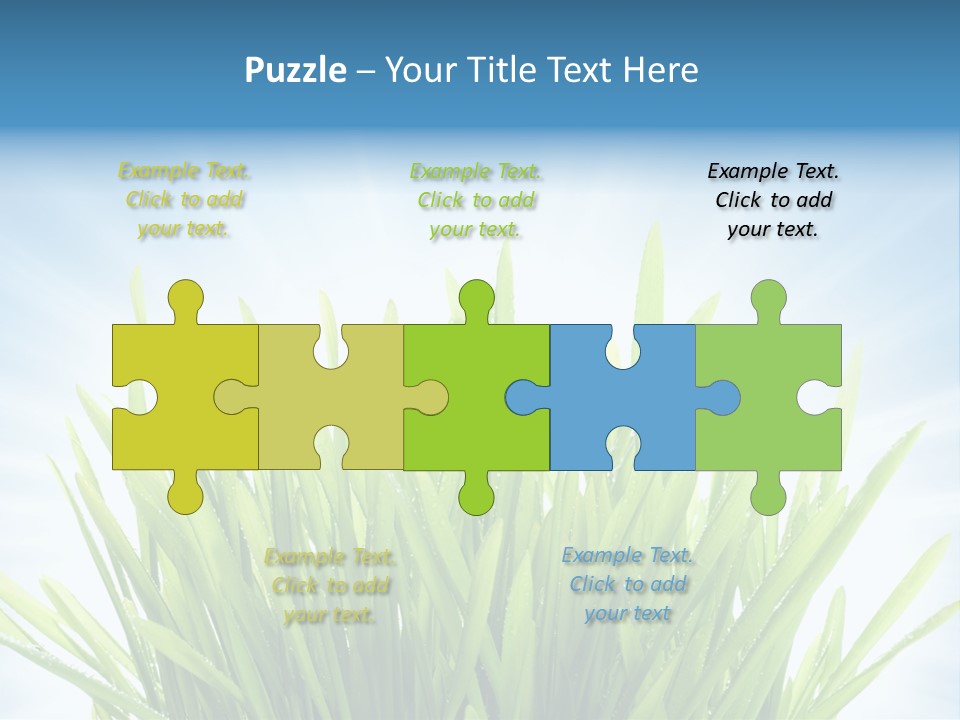 Copy Space Stem Natural PowerPoint Template