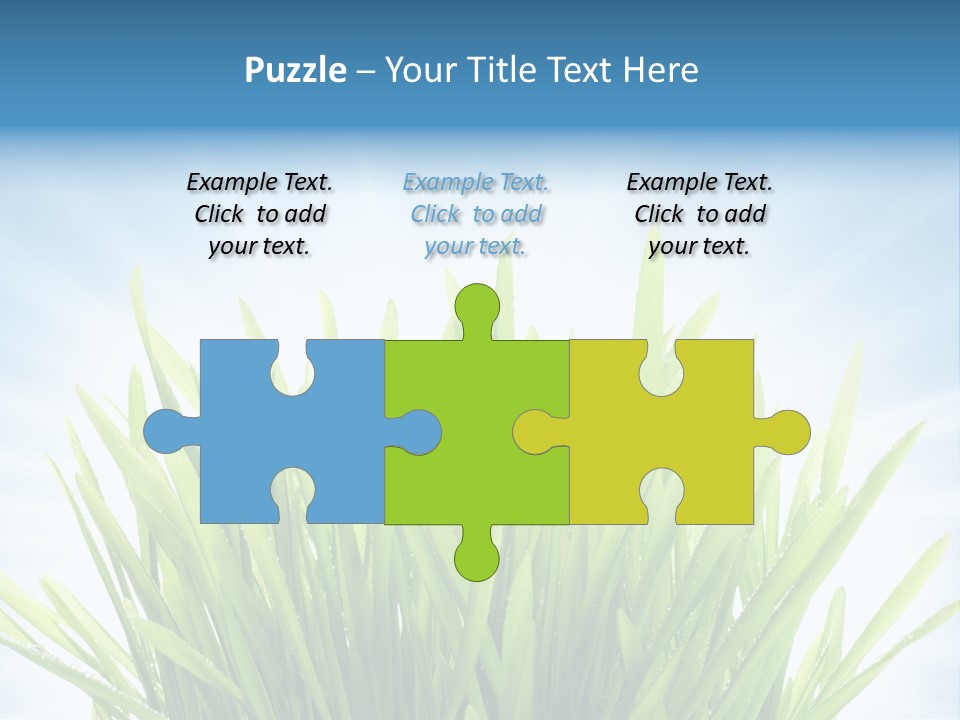 Copy Space Stem Natural PowerPoint Template