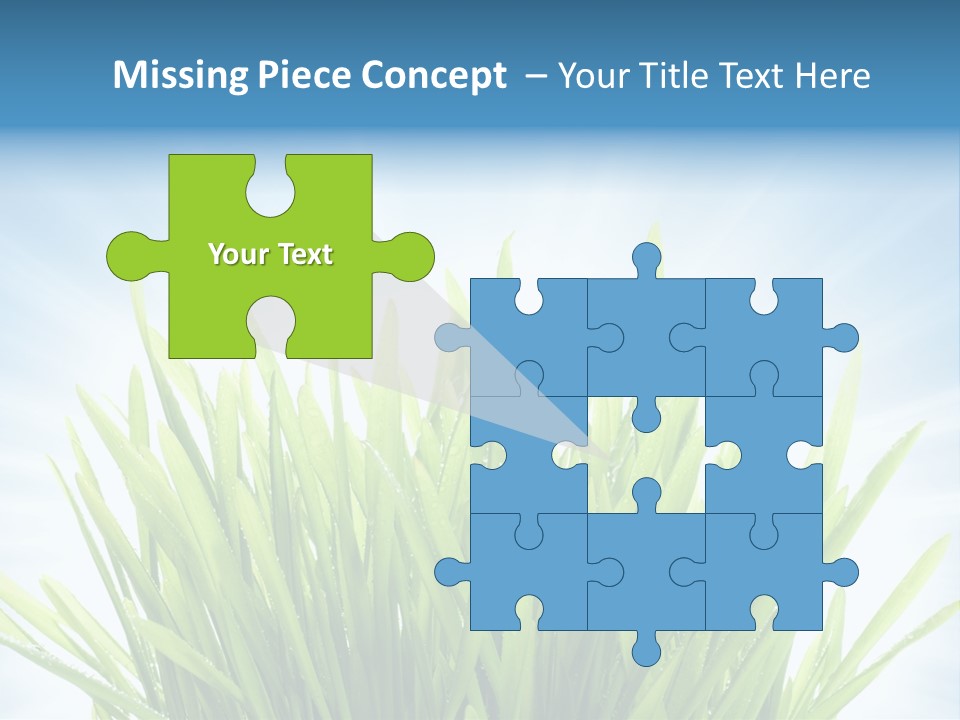 Copy Space Stem Natural PowerPoint Template