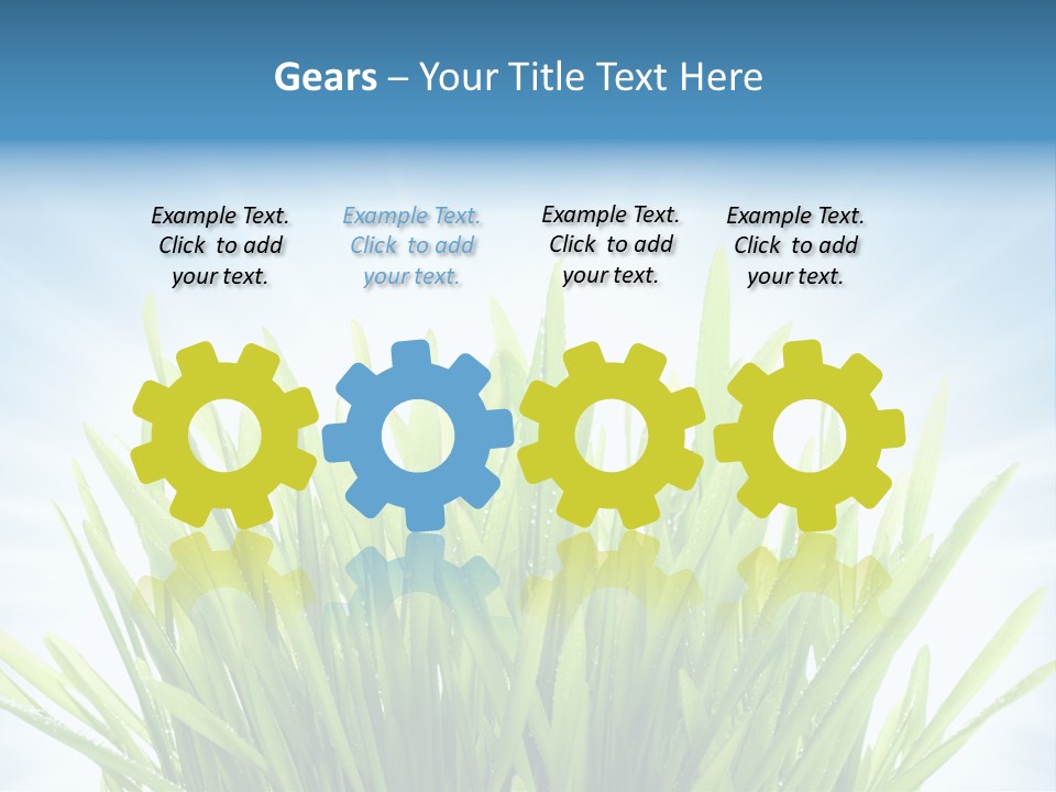 Copy Space Stem Natural PowerPoint Template