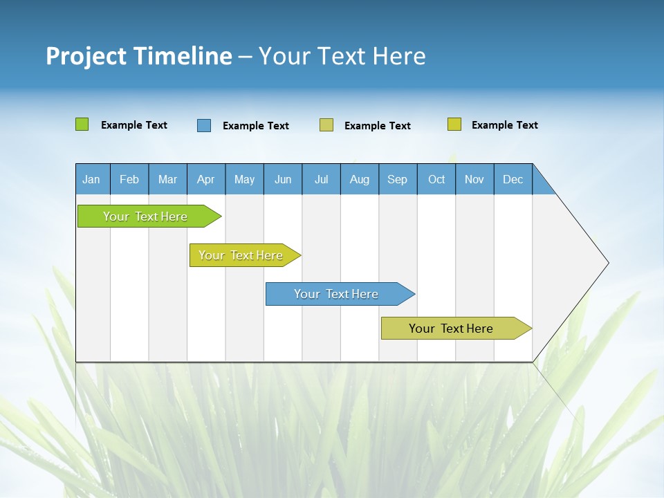 Copy Space Stem Natural PowerPoint Template