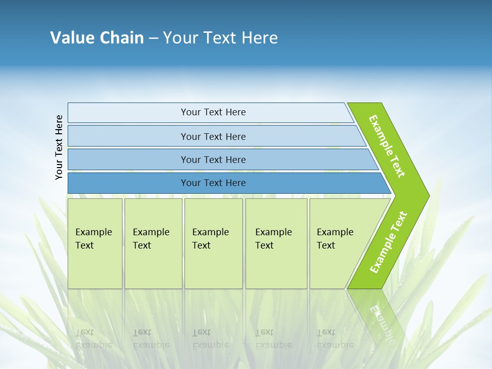 Copy Space Stem Natural PowerPoint Template