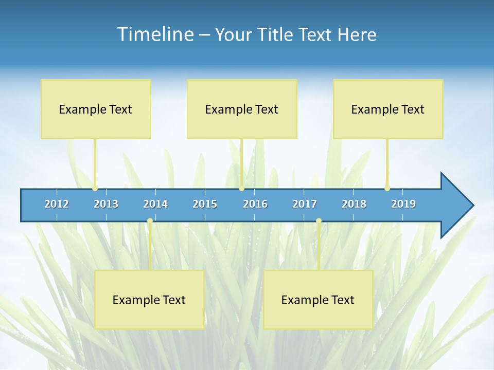 Copy Space Stem Natural PowerPoint Template