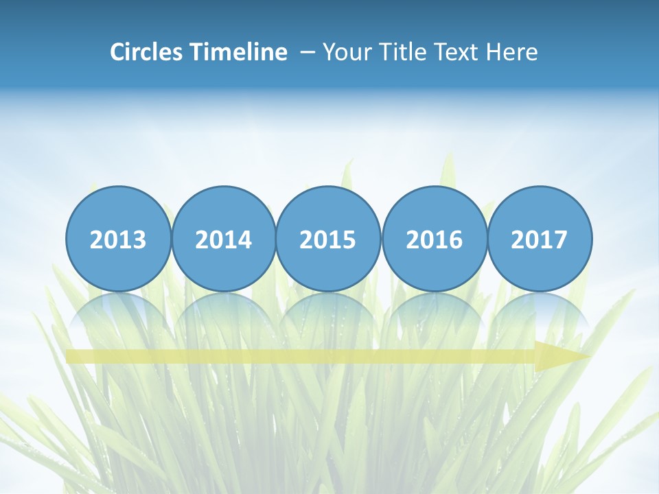 Copy Space Stem Natural PowerPoint Template