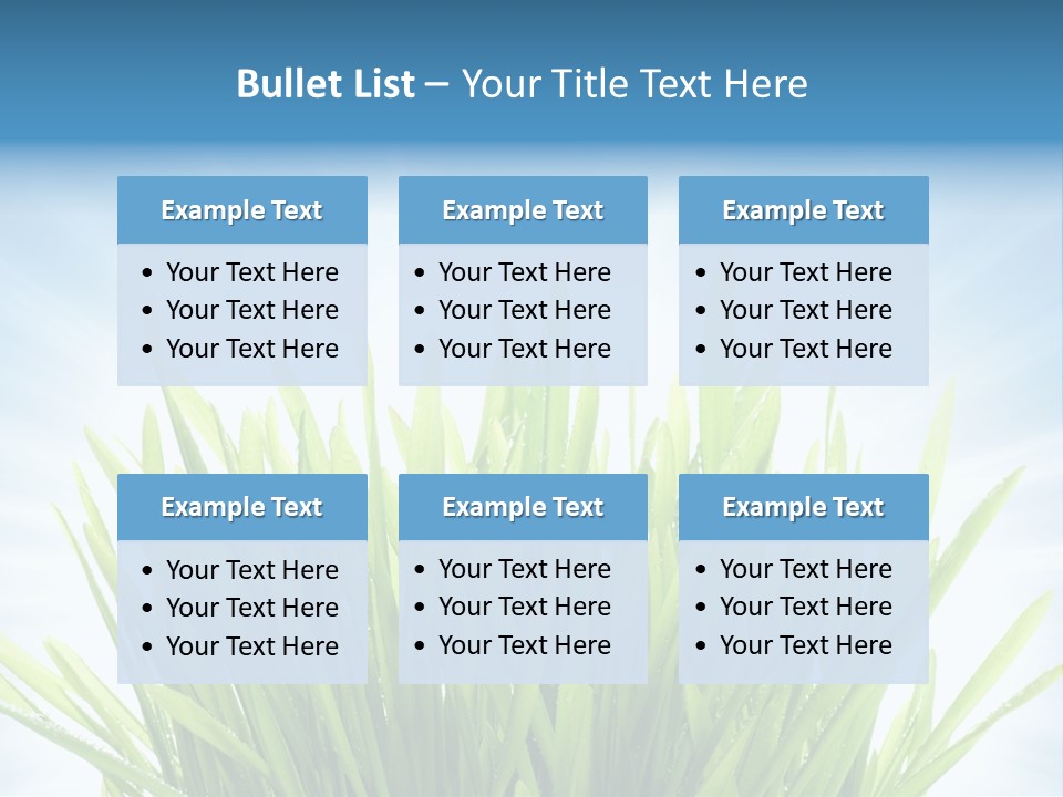 Copy Space Stem Natural PowerPoint Template