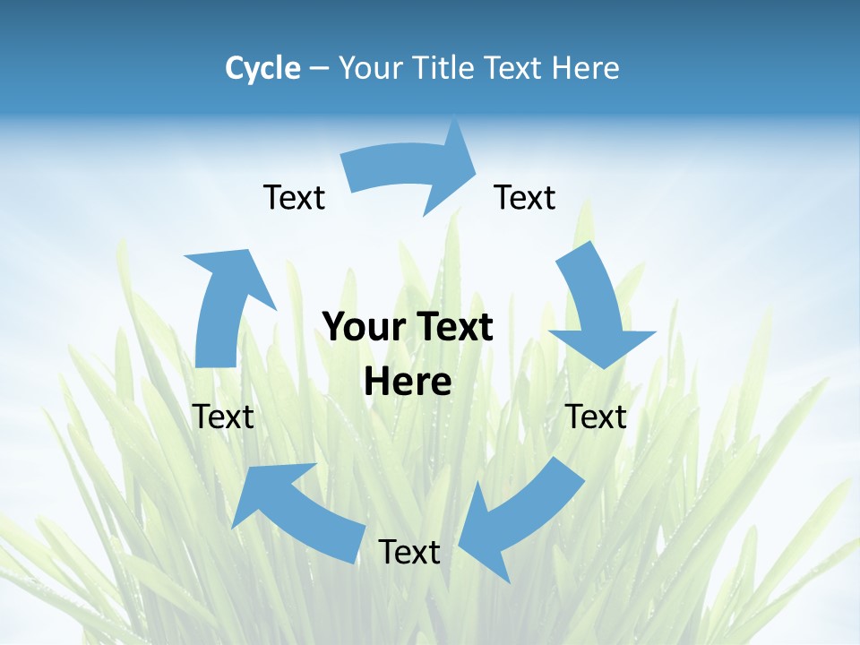 Copy Space Stem Natural PowerPoint Template