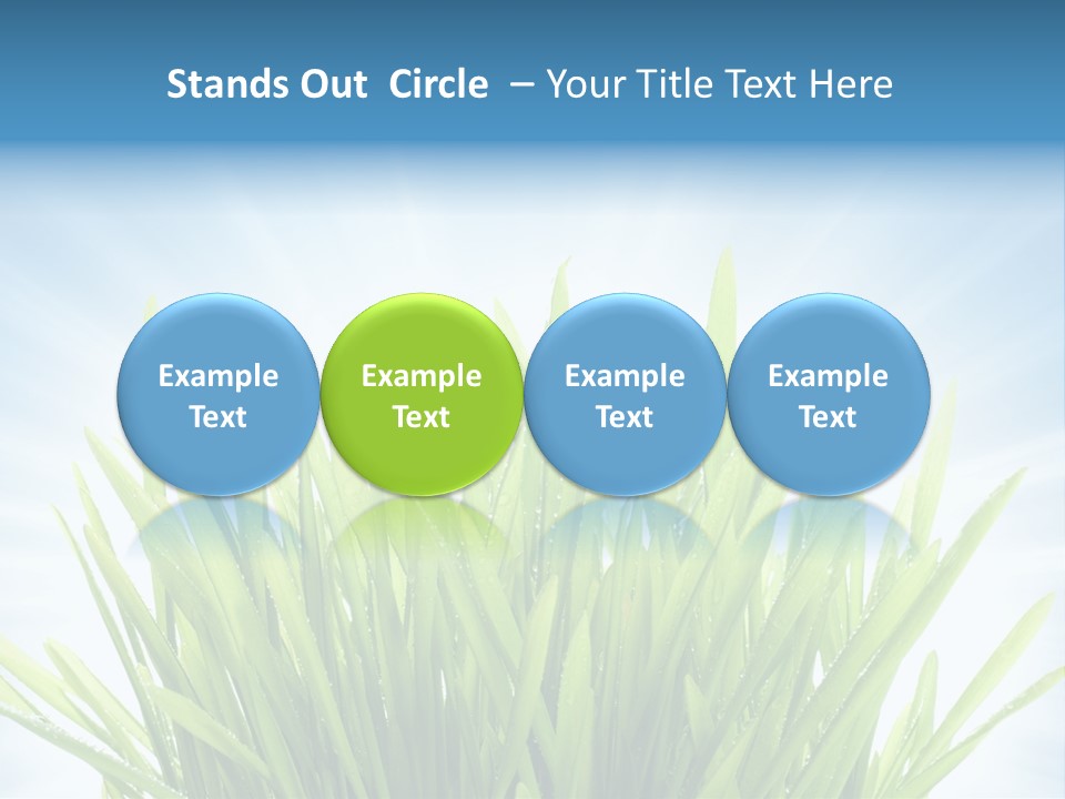 Copy Space Stem Natural PowerPoint Template