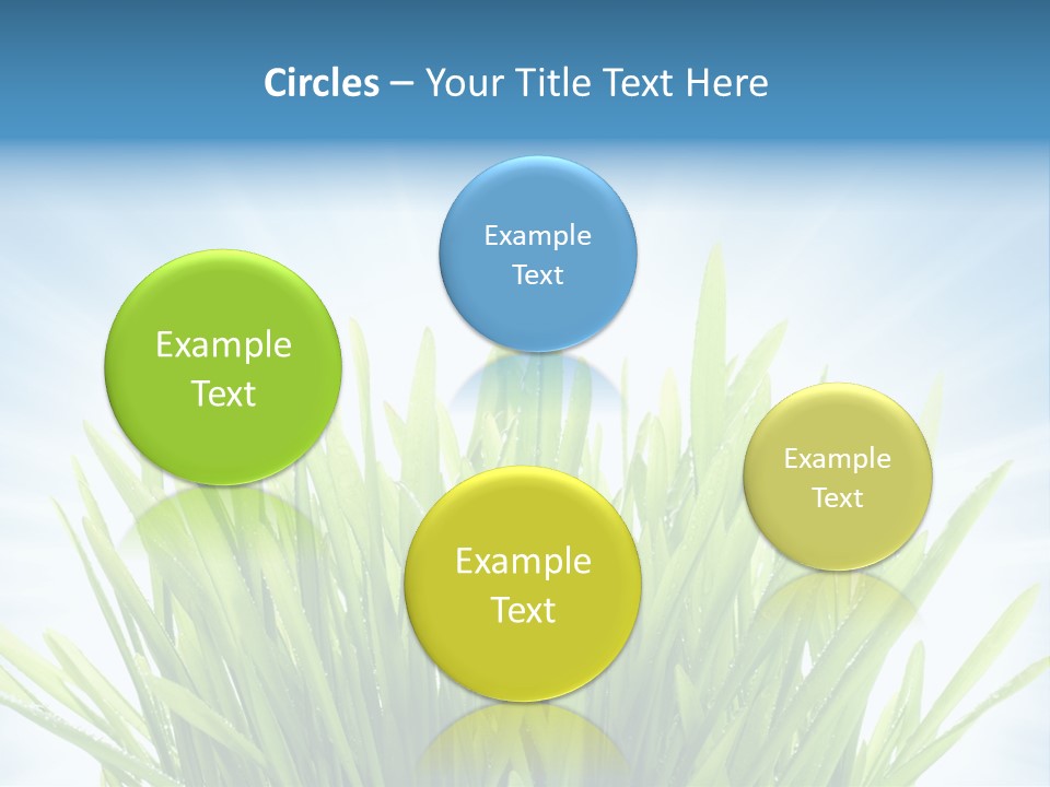 Copy Space Stem Natural PowerPoint Template