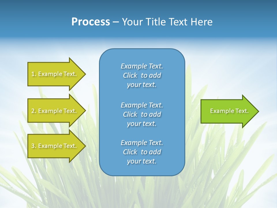 Copy Space Stem Natural PowerPoint Template