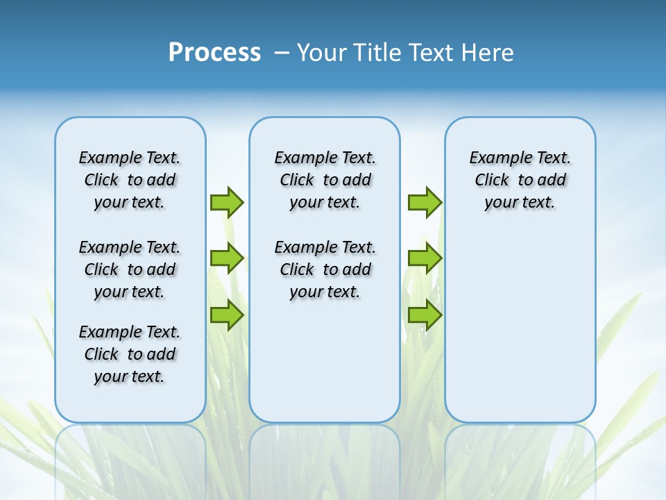 Copy Space Stem Natural PowerPoint Template