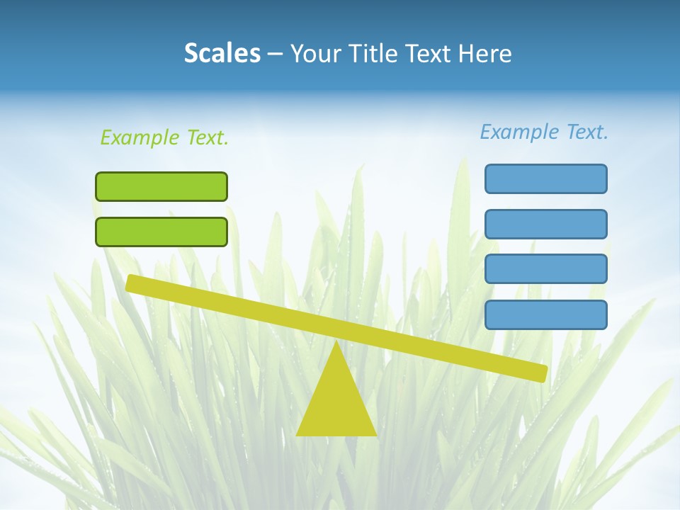 Copy Space Stem Natural PowerPoint Template