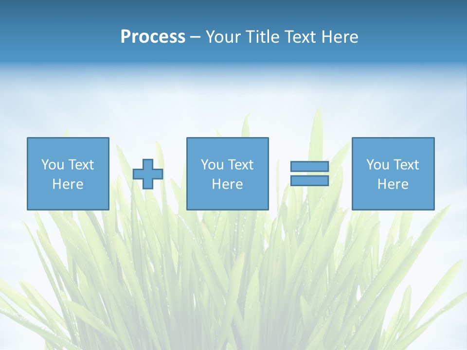 Copy Space Stem Natural PowerPoint Template