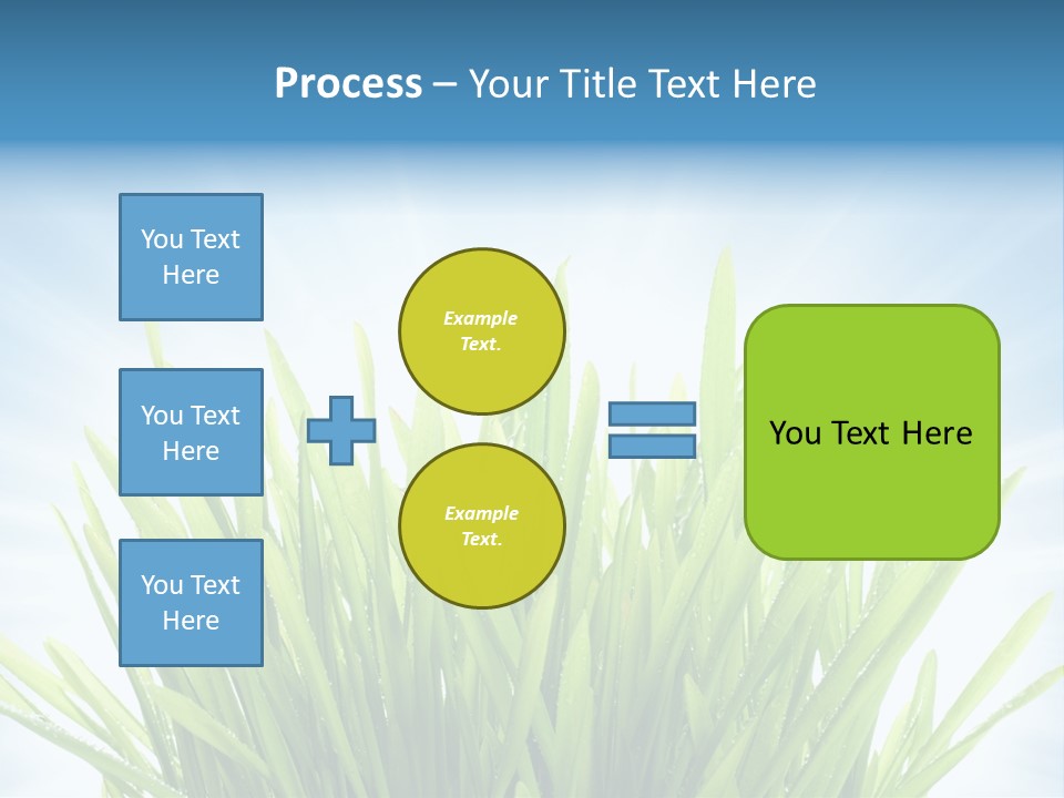 Copy Space Stem Natural PowerPoint Template
