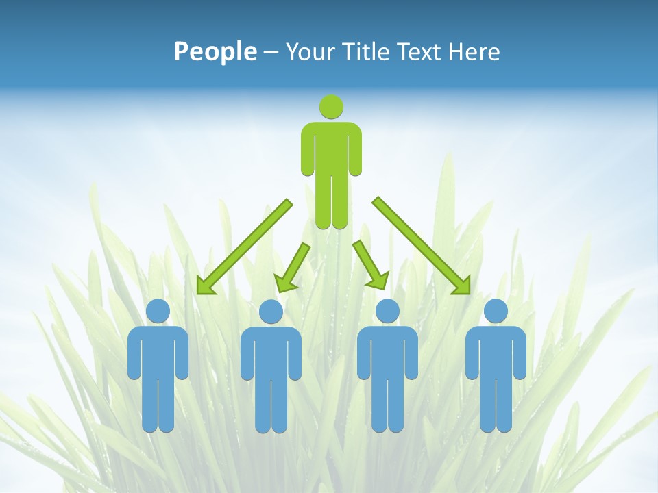 Copy Space Stem Natural PowerPoint Template