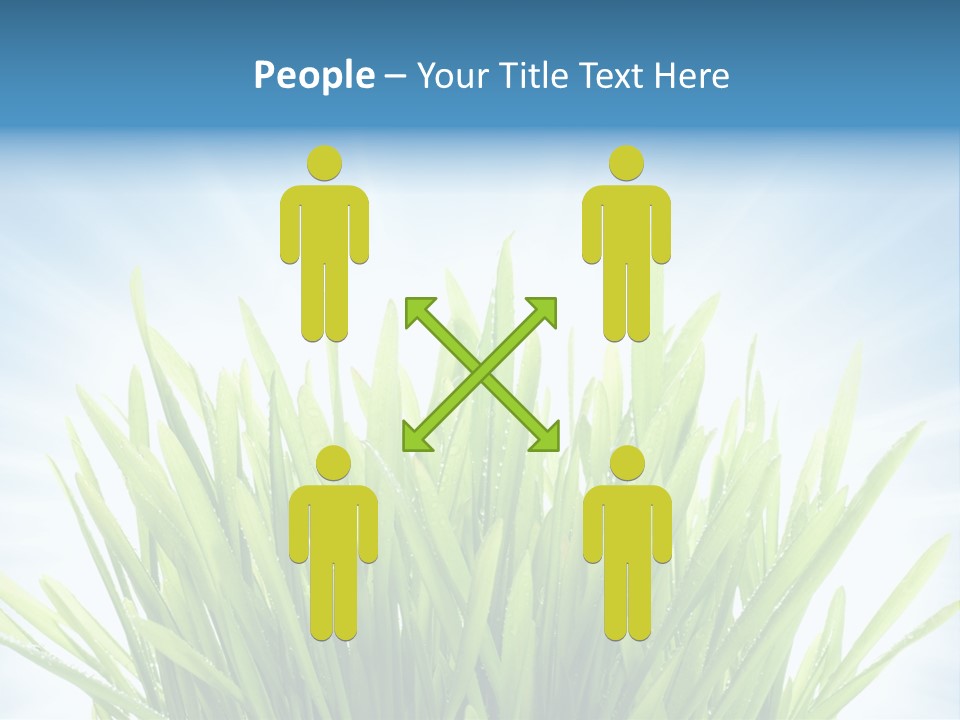 Copy Space Stem Natural PowerPoint Template