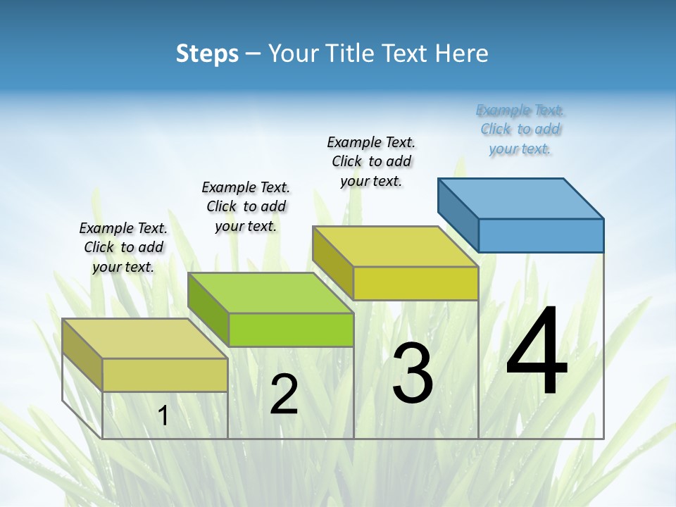 Copy Space Stem Natural PowerPoint Template