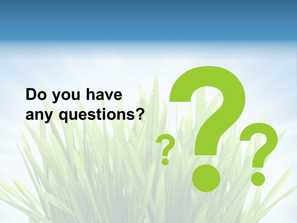 Copy Space Stem Natural PowerPoint Template