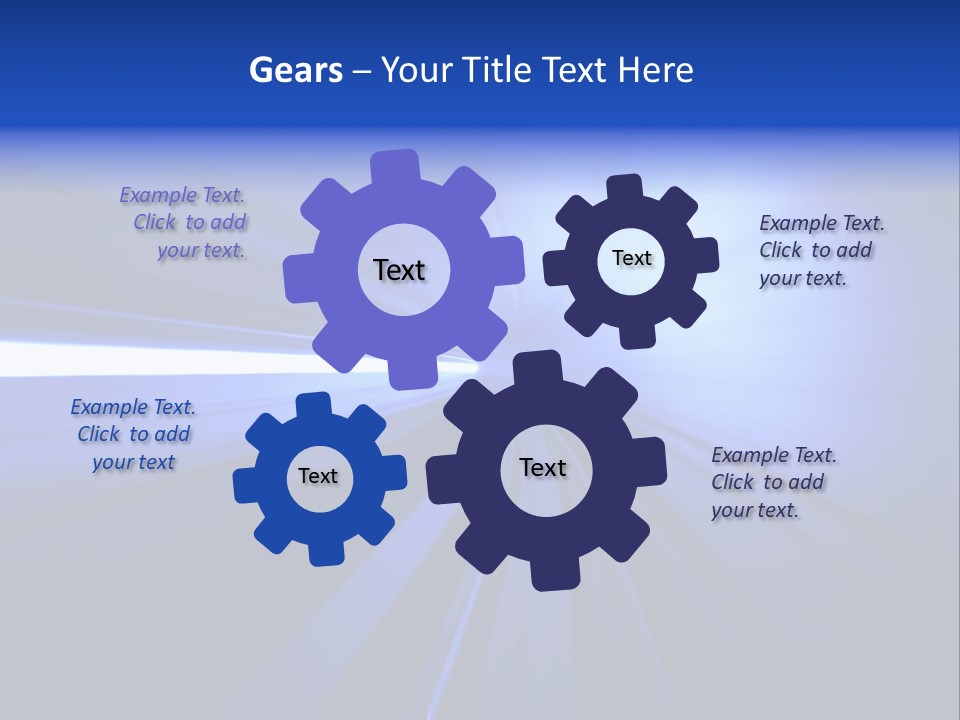 Railroad Transit Tunnel PowerPoint Template