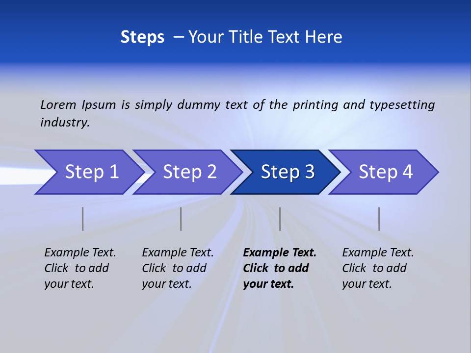 Railroad Transit Tunnel PowerPoint Template