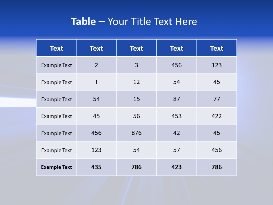 Railroad Transit Tunnel PowerPoint Template